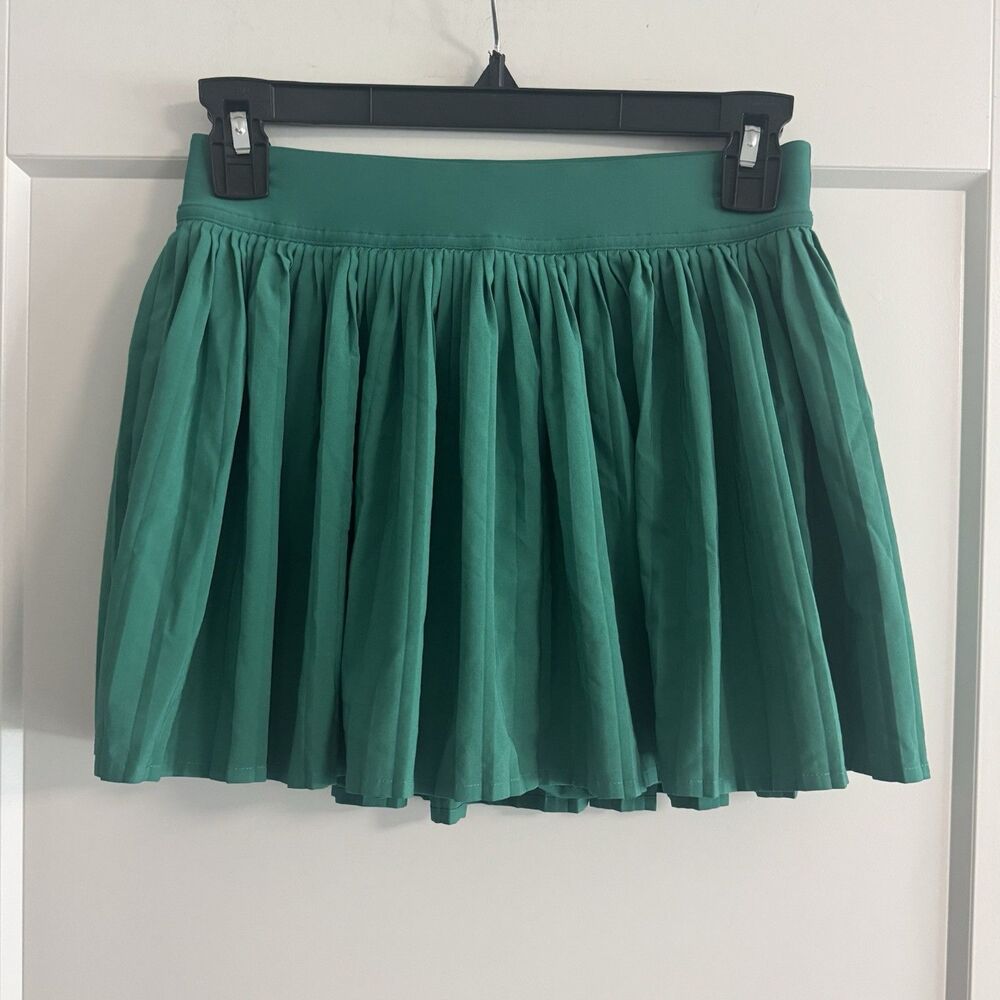 Lululemon Varsity High-Rise Pleated Tennis Skirt Size 4 Green Sports Athletic